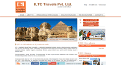 Desktop Screenshot of iltcindia.com